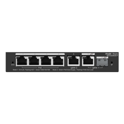PoE Коммутатор, управляемый Ruijie RG-ES206GS-P PoE Коммутатор, управляемый Ruijie RG-ES206GS-P