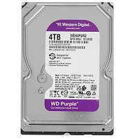 Жесткий диск HDD 4 TB Western Digital (WD44PURZ), 3.5", 128 MB, SATA III, Purple