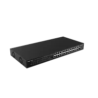 Коммутатор неуправляемый Reyee RG-ES126S-P V2, 24 x 10/100 PoE, 1Gb+1Gb/SFP Uplink , PoE 370W