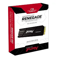 Твердотельный накопитель SSD 1000Gb M.2 2280 Kingston Fury Renegade SFYRSK/1000G NVMe PCIe 4.0 NVMe