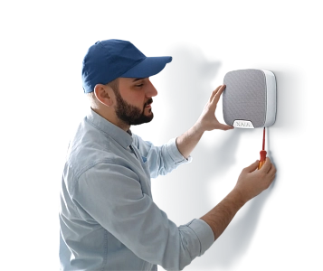 Установка охранной сигнализации