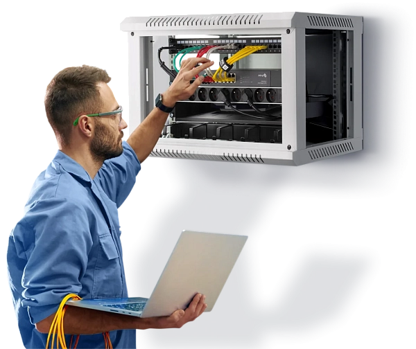 Установка сетевого оборудования