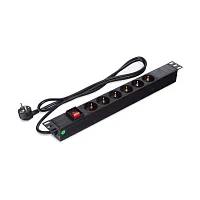 Сетевой фильтр SVC PD-6SCH 1,8 м. 220 в.