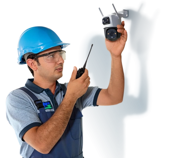 Установка видеонаблюдения