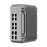 PoE Коммутатор, L2 управляемый, индустриальный Ruijie RG-NIS3100-8GT4SFP-HP