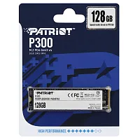 Твердотельный накопитель SSD 128 Gb M.2 PCIe Patriot P300 P300P128GM28 PCIe Gen3 x4