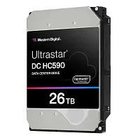Жёсткий диск HDD 26 Tb SATA 6Gb/s WD Ultrastar DC HC590 WUH722626ALE6L4 3.5" 7200rpm 512Mb