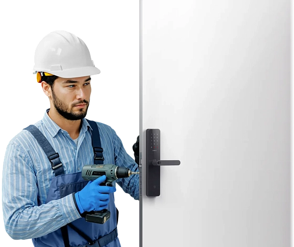 Установка умных замков