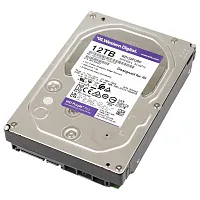 Жесткий диск HDD 12 TB Western Digital (WD122PURP), 3.5", 512 MB, SATA III, Purple Pro